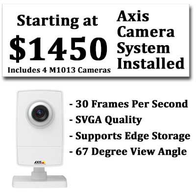 Axis Security Cameras
